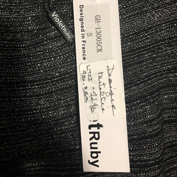 Violet & Ruby Shimmering Sweater Dress New!! - Picture 4 of 8